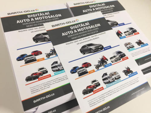 Produktové letáky BARTH GO pro Autocentrum BARTH a.s.